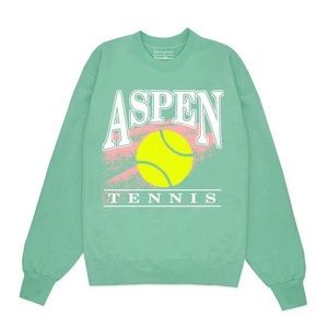 Rowing Blazers Green Aspen Tennis Sweater